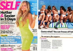 zerona in self magazine